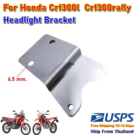 B5 Headlight bracket For Crf300l Crf300rally 300 Hole M6 Bolt Stainless Steel