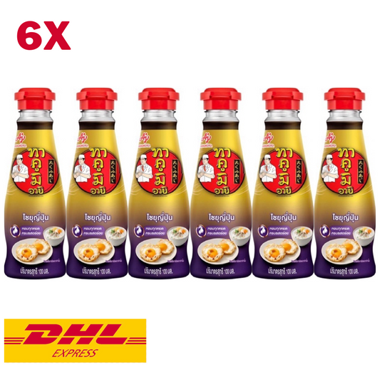 6x Takumi Aji Shoyu Soy Sauce Seasoning Ajinomoto Japanese Thai Menu Cook 100 ml