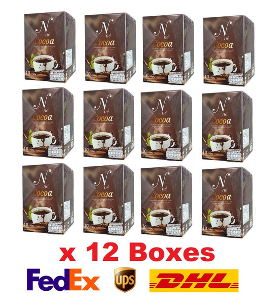 12x N Ne Cocoa Instant Drink Weight Control Hunger 0% Sugar Detox Slimming