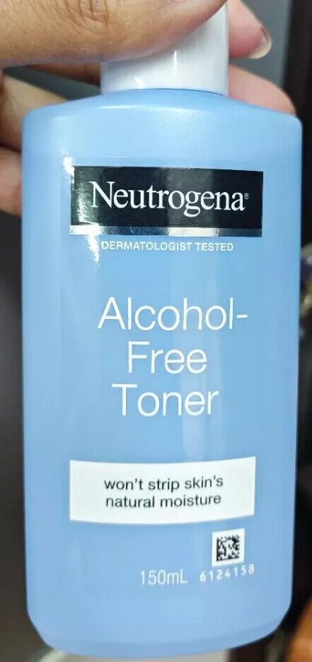 150ml.5.07ft.oz NEUTROGENA ALCOHOL-FREE TONER FACIAL CLEANER NATURAL MOISTURIZER