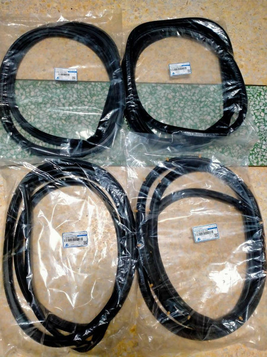 Weatherstrip Door Rubber Seal Front Rear For Honda City Sedan 3A2 3A3 1996-2002