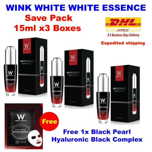 3x Essence Serum Nourish Clear Face Radiant Aura Smooth Skin