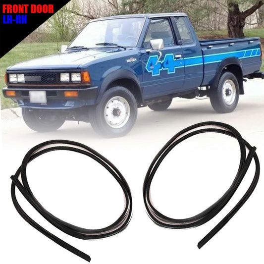 Door Window Glass Felt Run Channel For Nissan Datsun 720 Pickup Truck 1980-1986