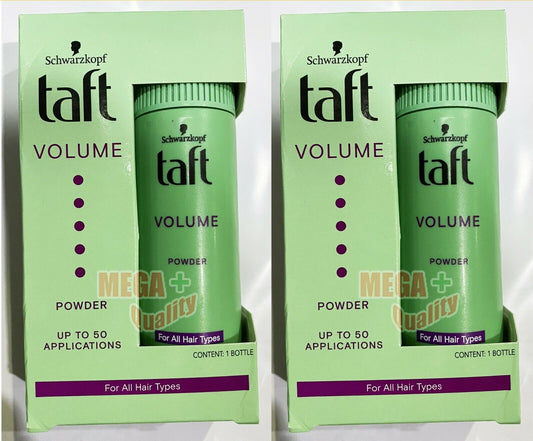 2 x Schwarzkopf Taft SOFORT VOLUME Hair POWDER ULTRA KONTROLLE 10g