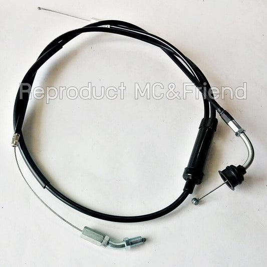 Dual Throttle Cable (Line 1+2) New : Fits Yamaha DT100 (1976) DT100X