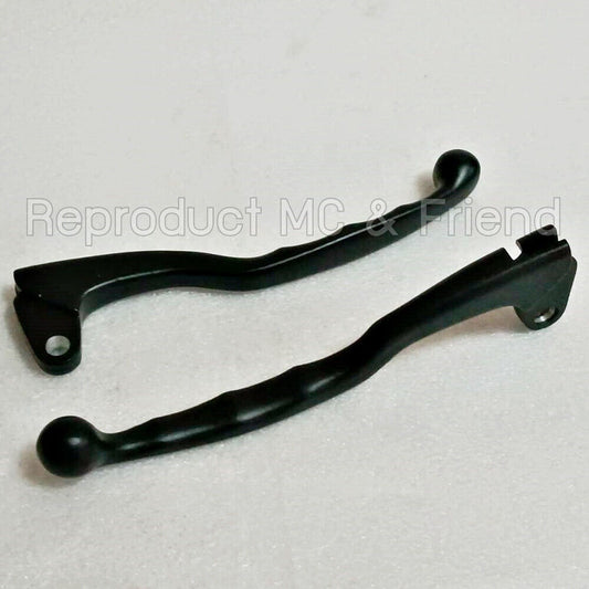 A pair : Handle Brake + Clutch Lever For Yamaha DT100 DT125 DT175 DT250 DT400
