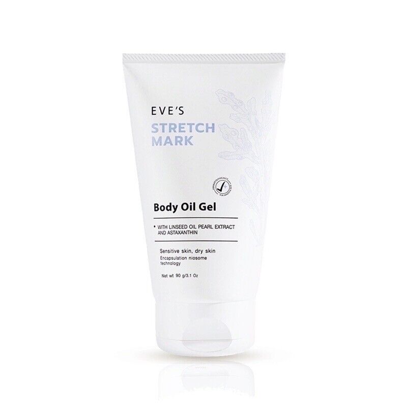 4x EVE'S Stretch Mark Body Oil Gel Reduce Blemishes Scars Cracks Dry Skin 90 g