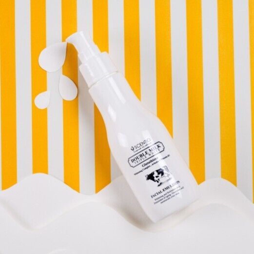 SCENTIO Double Milk Triple White Facial Emulsion Beauty Buffet Brightening 150ml