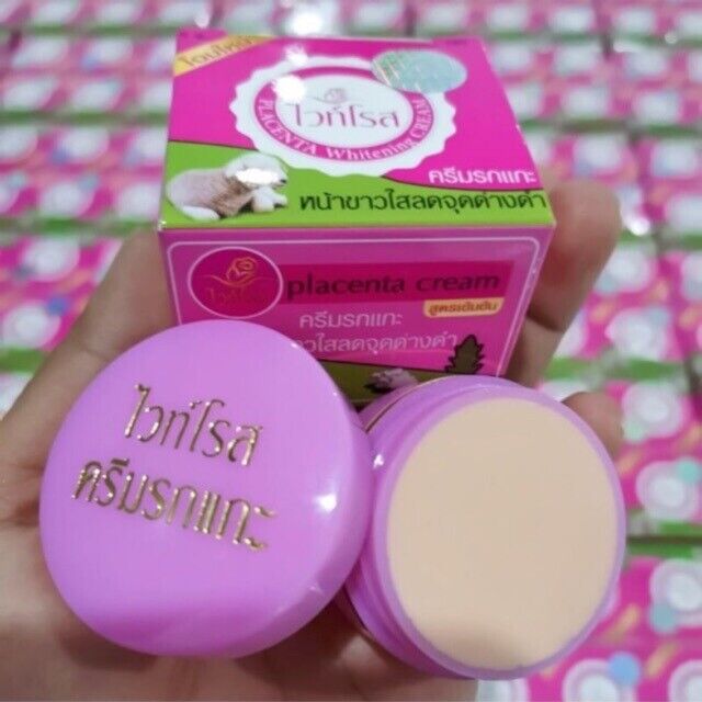 10X White Rose Placenta Cream White face reduce dark spots Dull skin problem