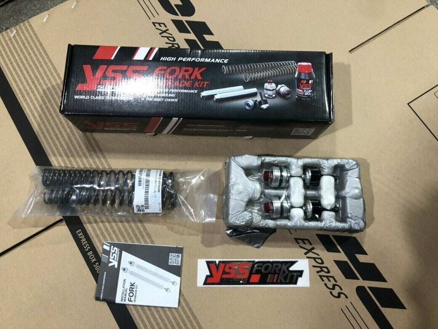 YSS FRONT FORK UPGRADE KIT FOR Lambretta SPECIAL V200 SPECIAL V.125