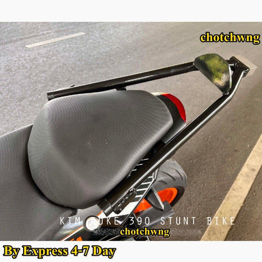KTM DUKE390 Tail bar Steel Rear Cargo Rack Motorcycle with Titanium at end bar