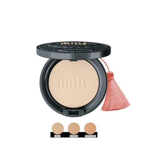 Mille Charcoal Matte Cover Pact #02 Natural SPF25 PA++ 11 g