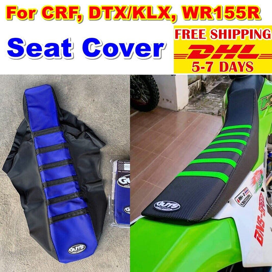 Seat Cover For Honda Crf Black Mfg Enjoy Gripper Red All Ribs Soft Full Black P1