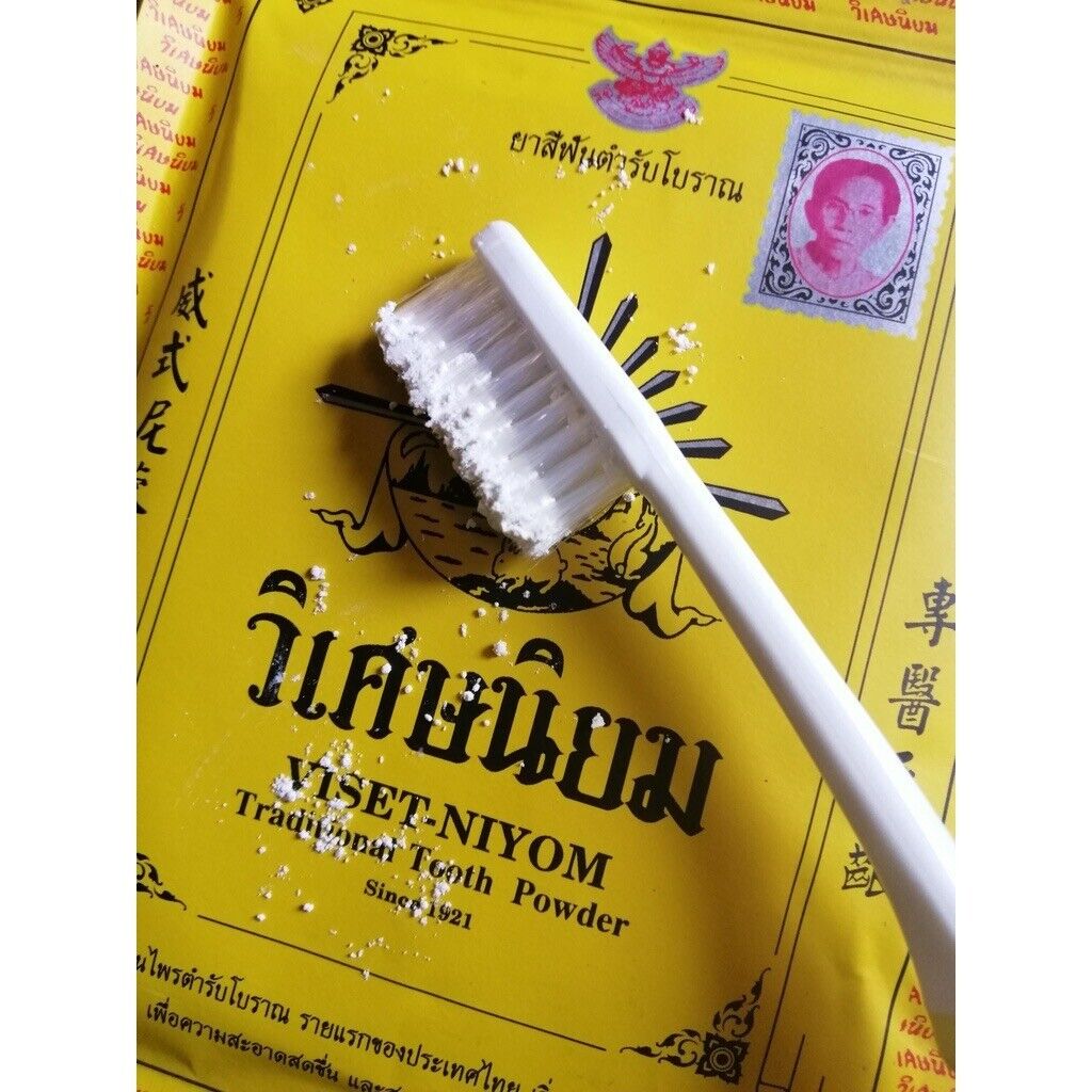 10x VISET NIYOM Traditional Classic Herbal Toothpaste Powder Natural 40g
