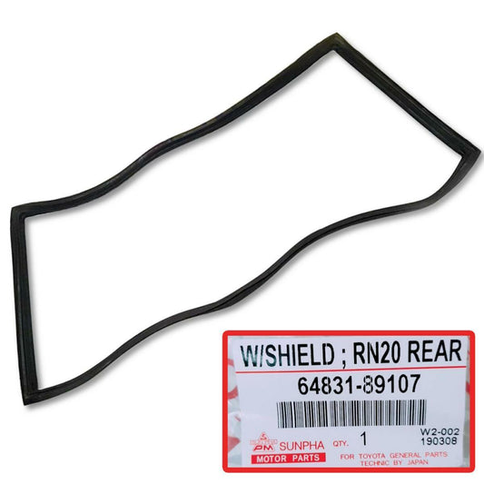 Rear Windscreen Windshield Weatherstrip Rubber Seal For Toyota Hilux RN20 RN25