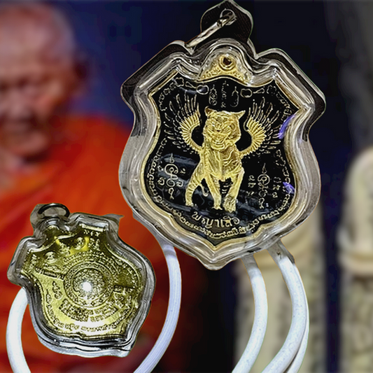 Lp Chanai Real Phra Tiger Flying Thai amulet Talisman protection powerful holy
