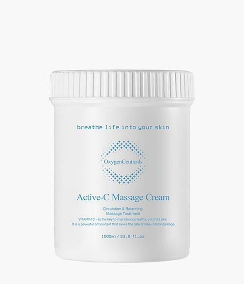 Oxygen Ceuticals Active-C Massage Cream 1000ml#ibea