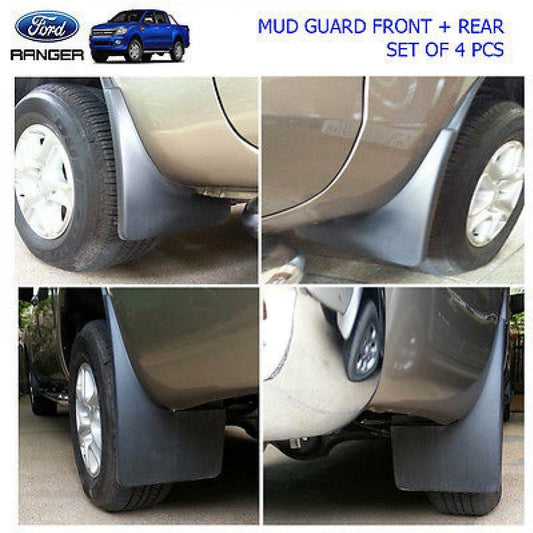 11+ Ford Ranger Mud Guard Flip Front Rear Genuine Parts T6 Ute Xlt Wildtrak