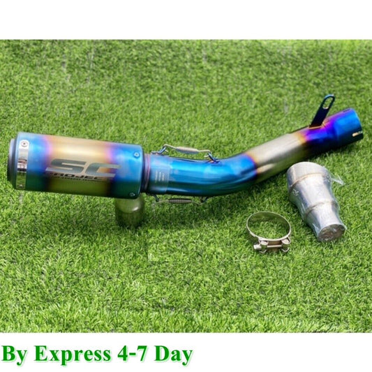 Slip on Exhaust Honda CBR650R F CB650R Stainless steel System Side Pipe Headers