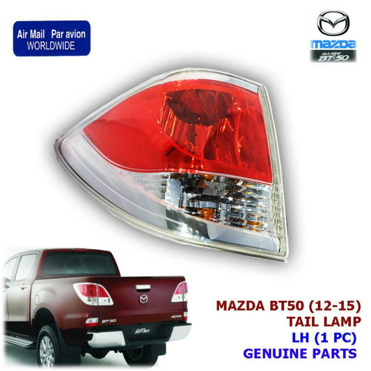 2012-2015 Mazda Bt50 Mz-Cd Rear Lamp Tail Lamp Left Genuine Part 2WD 2WD 1 Pc