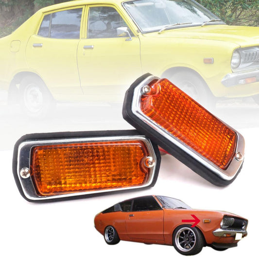 Side Marker Lamp Turn Signal Light For Nissan Datsun 510 120Y 260Z 280Z 1968-73