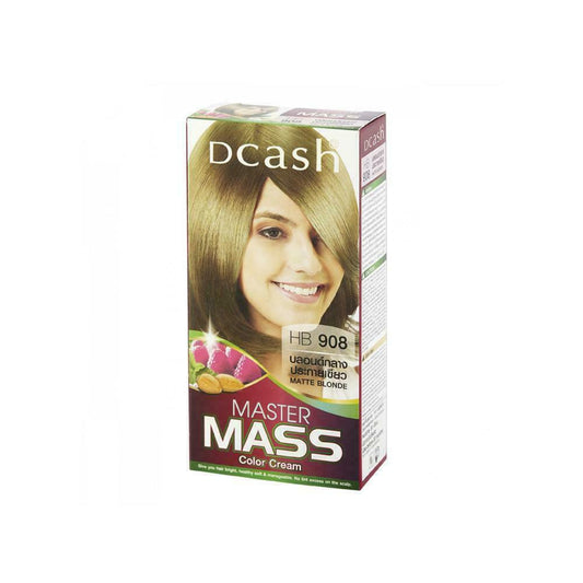 Dcash Master Mass Color Cream HB908 Matte Blonde 50 ml MultiFruit Essence AHA