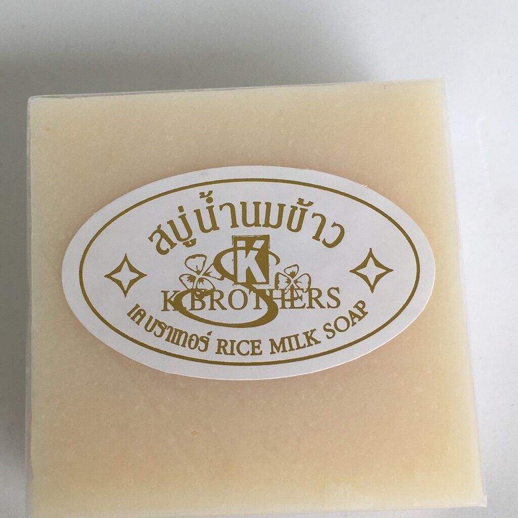 12x Rice Milk Soap Collagen Face Body Bath Reduce Acne Pimples