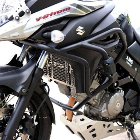 SUZUKI V-STROM650 / 2017 - 2020 Crash Cage Motorcycle Subcage Engine Guard Black