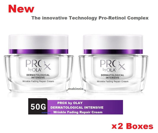 2x PROX by OLAY DERMATOLOGICAL INTENSIVE reduce wrinkles skin smooth youthful