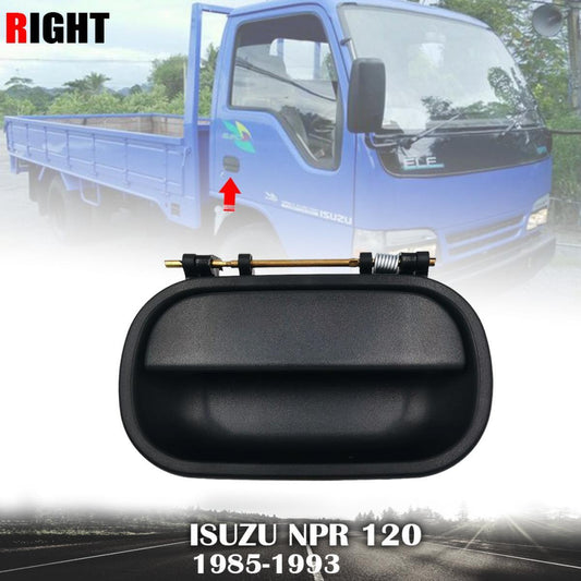 Outer Door Handle Right RH Black For Isuzu NKR NPR120HP 1985-1993