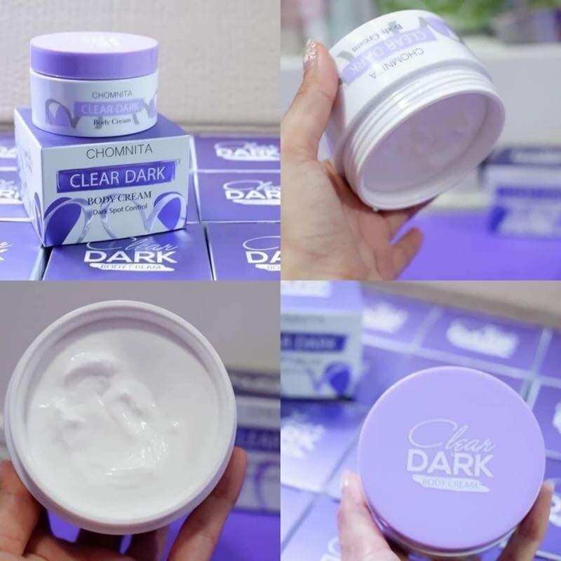 Chom nita CLEAR DARK Cream for Buttocks Black Acne Scars Black Spots 100g