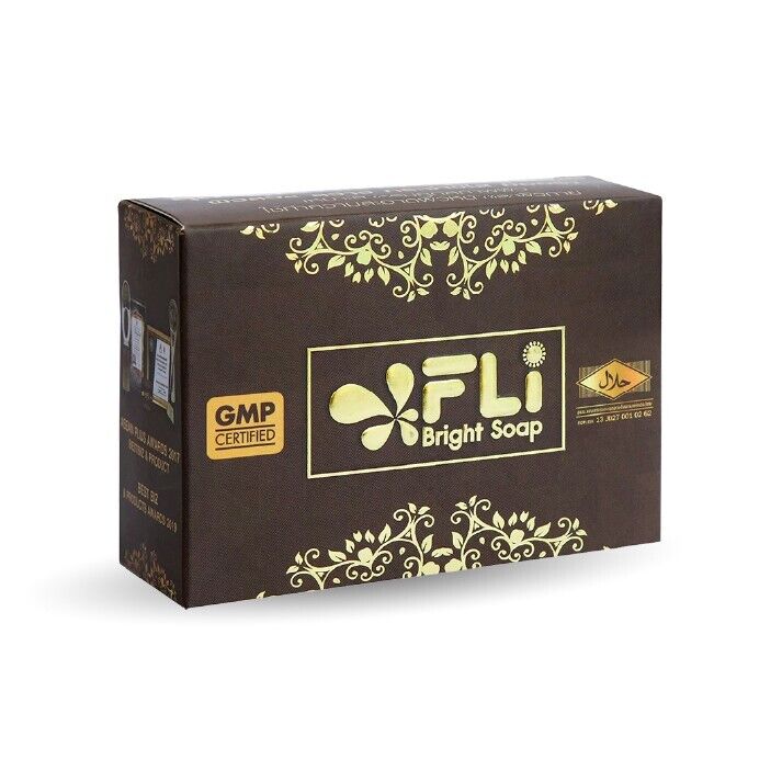 11x FLi Bright Soap Bar Herbal Body Face Skin Reduce Dark Spots Acne Odor 120 g
