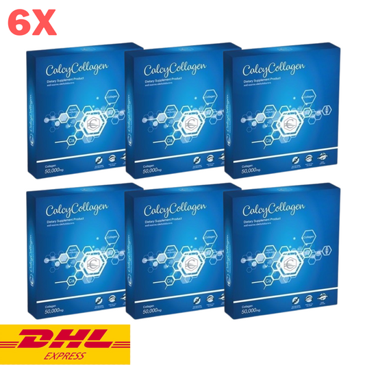 6x Calcy Collagen Tripeptide Shark Cartilage Powder Bone Joint Nourish Drink