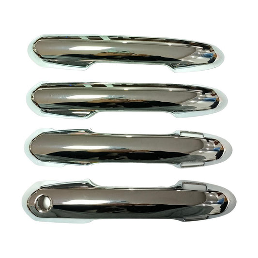 Chrome 4 PCs Door Handle Cover Set FIT Toyota Innova Zenix 2023-2025 AG10 MPV