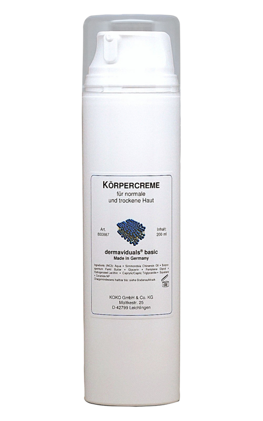 Dermaviduals DMS k?rpercreme 200ml #ibe