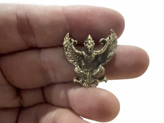 Thai Statue Phaya Khrut Lucky Talismans Wealth Fetish Fortune Life Garuda Amulet