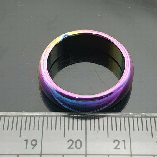 Size 8 LP Somporn Rainbow LEKLAI Magnetic THAI WEALTH CHARM PENDANT Amulet Ring