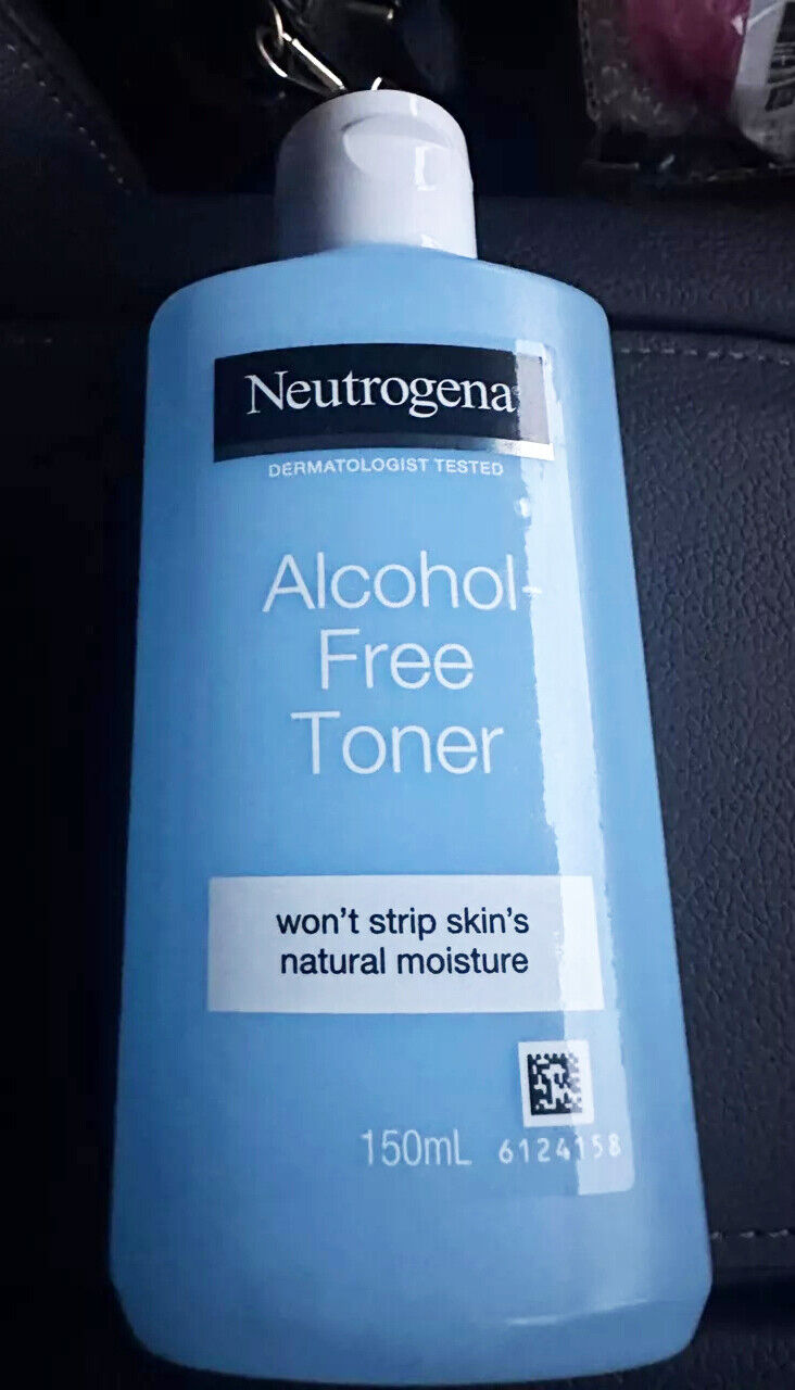 150ml.5.07ft.oz NEUTROGENA ALCOHOL-FREE TONER FACIAL CLEANER NATURAL MOISTURIZER