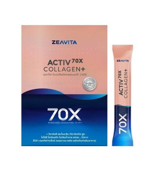 ZEAVITA Collagen Plus Dipeptide x70 concentrated Skin care soft moist clear