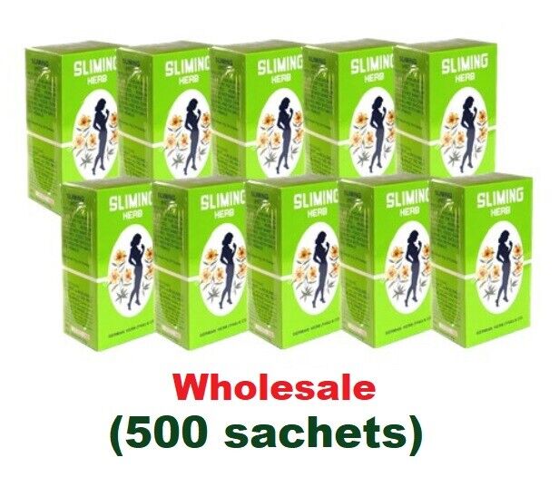 500 Bags Sliming Herbal Tea German Herb Reduce fat belly detox burn weight loss