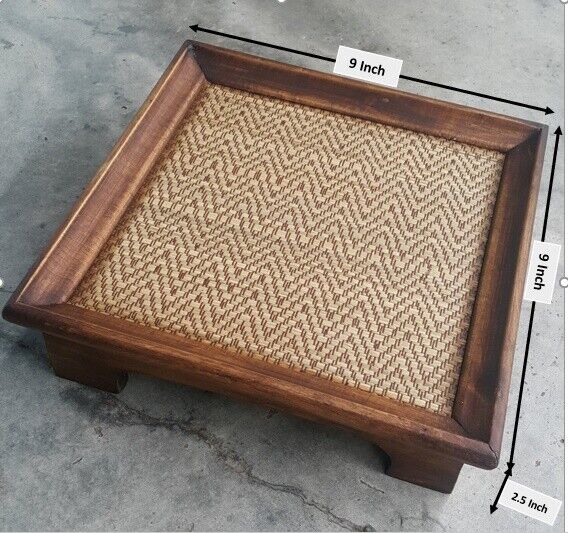 Square Serving Bamboo Wooden Tray For Dinner Trays Tea Bar Breakfast Food