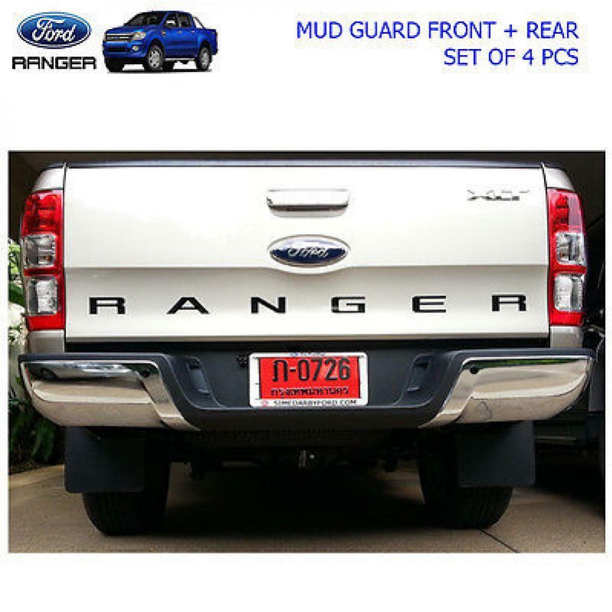 11+ Ford Ranger Mud Guard Flip Front Rear Genuine Parts T6 Ute Xlt Wildtrak
