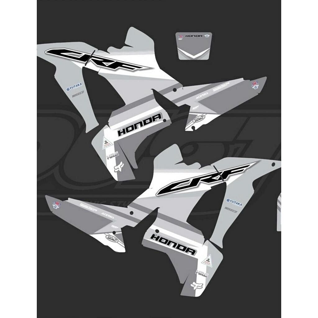 I23 Stickers Kit For Honda CRF 300 Rally 2021 Motocross Graphics Bike Decals crf