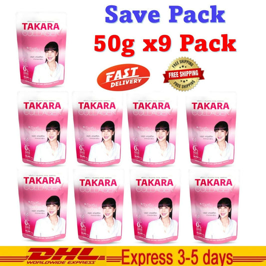 9x TAKARA COLLAGEN Freshwater Fish 50,000mg Supplement Support Bone Joints