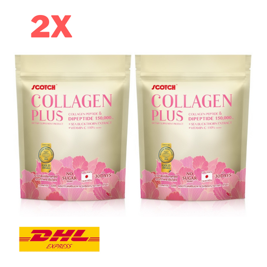 2x Scott Collagen Plus Powder Younger Skin Anti-aging Wrinkles Healthy 170g