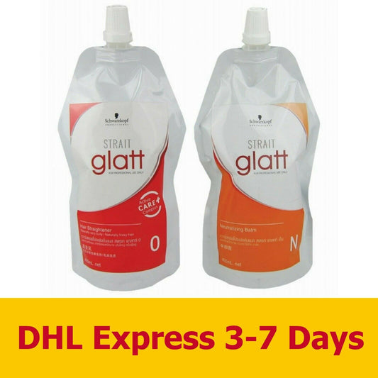 Schwarzkopf Glatt No 0 Hair Straightener Rebonding Straightening Cream Style