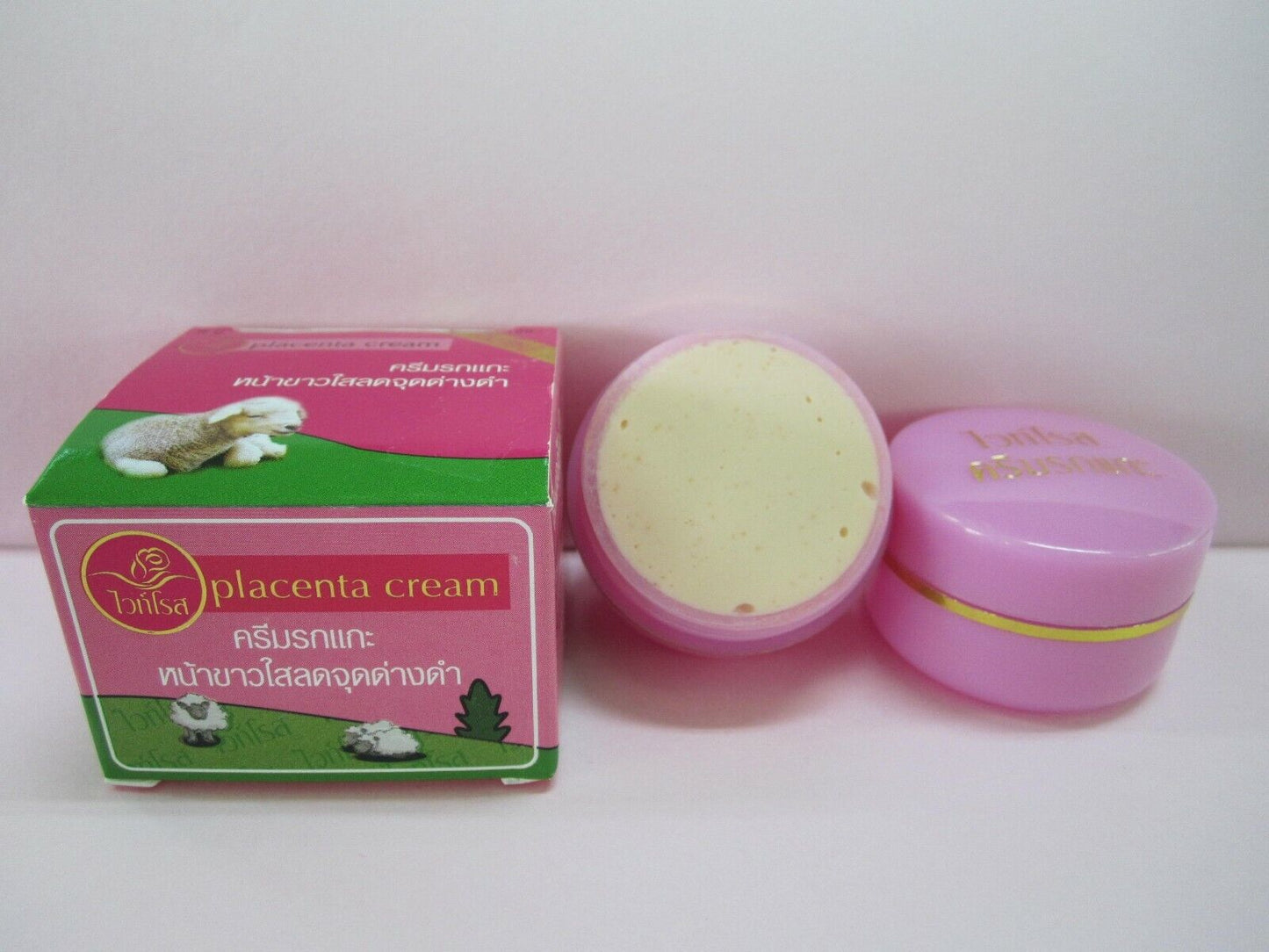 10X White Rose Placenta Cream White face reduce dark spots Dull skin problem