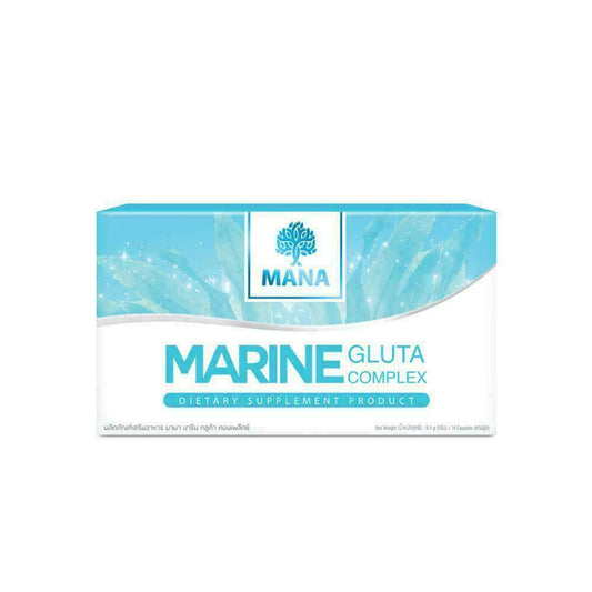 Mana Marine Gluta Complex Dietary Supplement Product 8.4 g x 14 Capsules