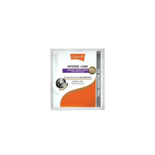 Lolane Intense Care Keratin Repair Mask with Pro-Keratin Ex for Color Care 15 g