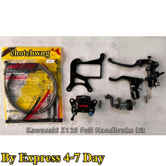 NEW Kawasaki Z125 Handbrake (Steel bracket) Motorcycle Parts Brake Setup Stunt